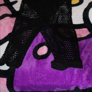 Alaina Fishnet Shorts